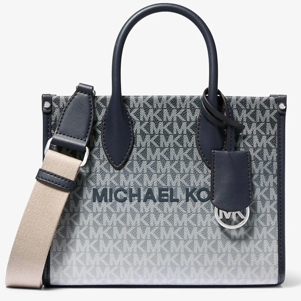 Michael Kors Mirella Small Ombré Signature Logo Crossbody Bag
Navy
NWT - Picture 1 of 16